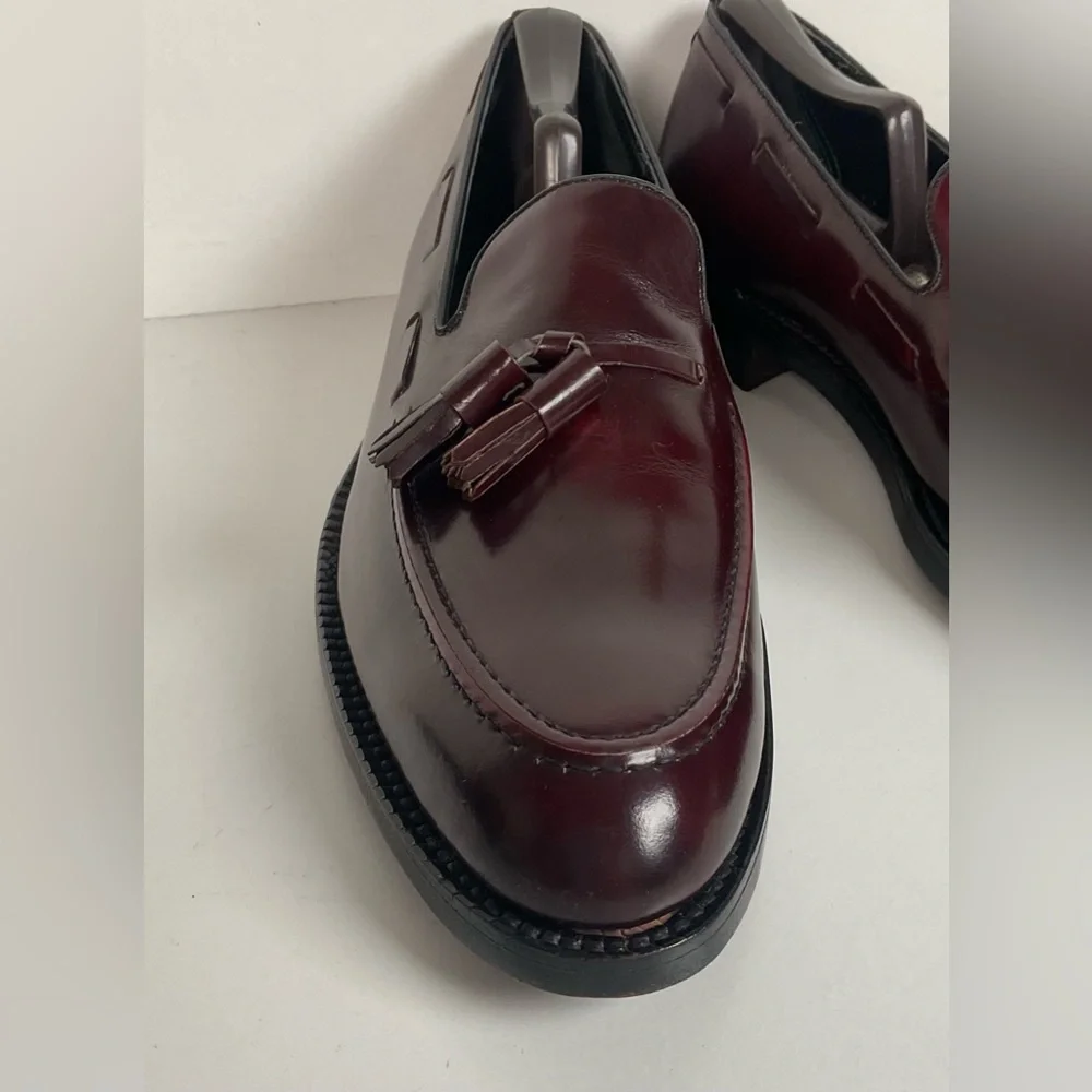 Vintage Florsheim Imperial Tassel Loafers | Tuscany Bordeaux | Men’s 10.5 AA